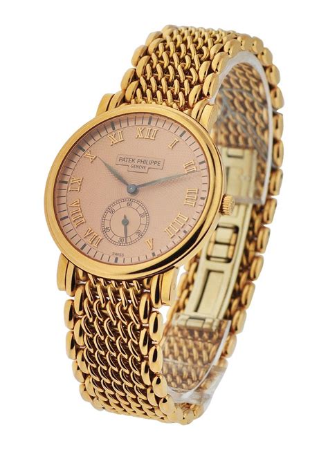 patek calatrava rose gold bracelet